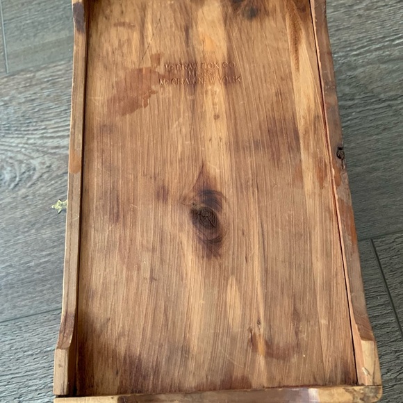 Vintage Mc Grae New York Wooden Box - Picture 13 of 13